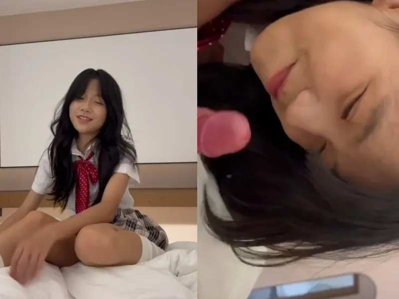 Em loli dễ thương liếm cục thịt biến em thành con em đào nứng lồn p1